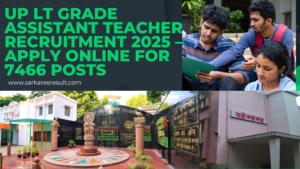 Read more about the article UP LT Grade Teacher 2025 Notification जारी – Apply Online from 28th July 2025