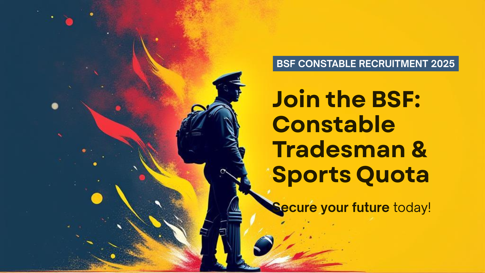 You are currently viewing BSF Constable Tradesman & Sports Quota Recruitment 2025
