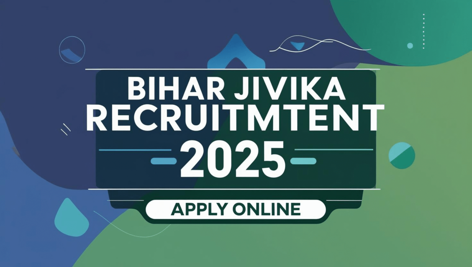 You are currently viewing Bihar Jivika Recruitment 2025: Apply Online for 2747 Vacancies
