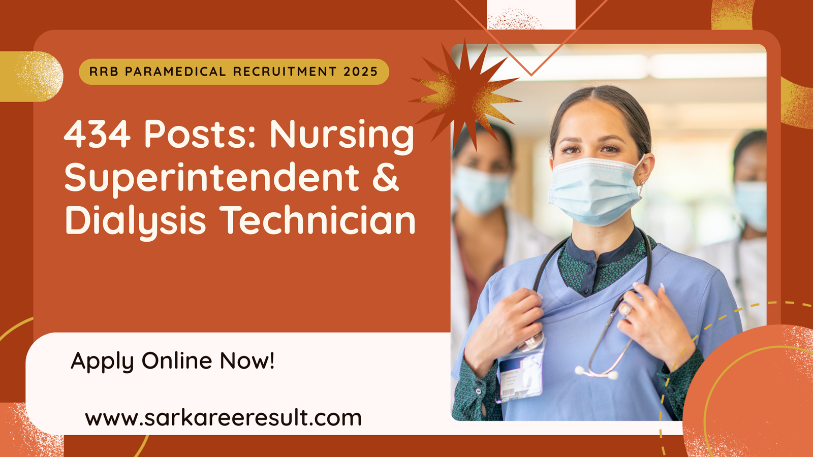 Read more about the article RRB Paramedical Recruitment 2025: 434 Posts Available for Nursing Superintendent