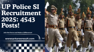 Read more about the article UP Police SI Recruitment 2025: 4543 Sub Inspector Posts